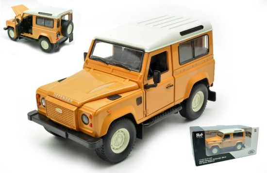 Immagine di LAND ROVER DEFENDER WORK V8 ISLAY EDITION 2023 SAND/WHITE ROOF 1:24
