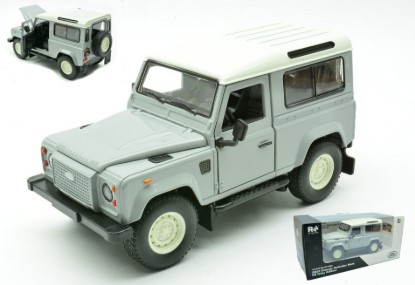 Immagine di LAND ROVER DEFENDER WORK V8 ISLAY EDITION 2023 GREY/WHITE ROOF 1:24
