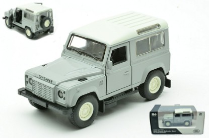 Immagine di LAND ROVER DEFENDER WORK V8 ISLAY EDITION 2023 GREY/WHITE ROOF 1:43