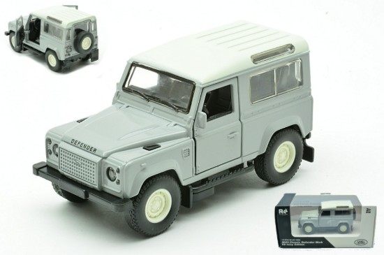 Immagine di LAND ROVER DEFENDER WORK V8 ISLAY EDITION 2023 GREY/WHITE ROOF 1:43