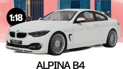Immagine di ALPINA B4 BI-TURBO
WHITE 2014 1:18