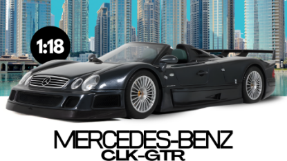 Immagine di MERCEDES-BENZ CLKGTR
ROADSTER GREY 1999 1:18