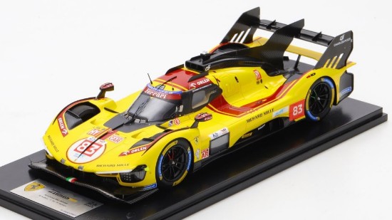 Immagine di FERRARI 499P N.83 WINN.LE MANS 2025 KUBICA-YE-HANSON REPRODUCTION 1:18
