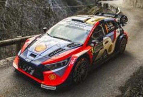 Immagine di HYUNDAI i20N Rally1 N°8 Rallye Monte Carlo 2025 
O. Tänak - M. Jär 1:43