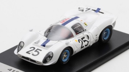 Immagine di FERRARI 412P N.25 LE MANS 1967 P.RODRIGUEZ-G.BAGHETTI 1:43