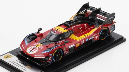 Immagine di FERRARI 499P N.51 3rd LE MANS 2025 PIER GUIDI-CALADO-GIOVINAZZI 1:43