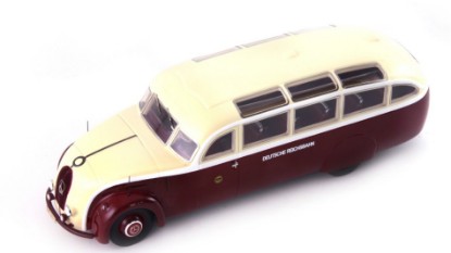 Immagine di MERCEDES LO 3100 "DEUTSCHE REICHSBAHN" 1935 IVORY/RED 1:43