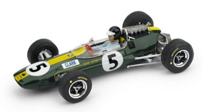 Immagine di LOTUS 33 J.CLARK 1965 N.5 WINN.INGHILTERRA GP + PILOTA WORLD CHAMP.1:43