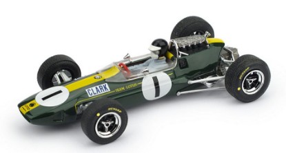 Immagine di LOTUS 33 J.CLARK 1965 N.1 WINNER GERMANIA GP + PILOTA WORLD CHAMP.1:43
