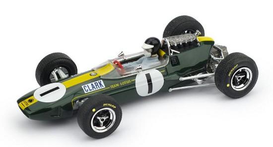Immagine di LOTUS 33 J.CLARK 1965 N.1 WINNER GERMANIA GP + PILOTA WORLD CHAMP.1:43