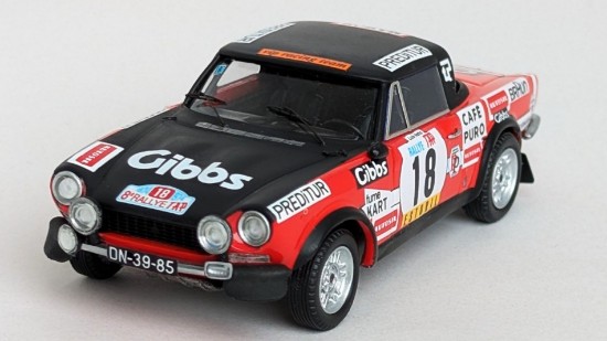 Immagine di FIAT 124 SPORT SPIDER 1600 TAP RALLY 1974 LUIS NETTO-"JOCAMES"1:43
