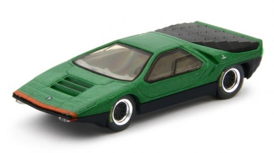 Immagine di ALFA ROMEO 33 BERTONE CARABO 1968 MET.GREEN 1:64