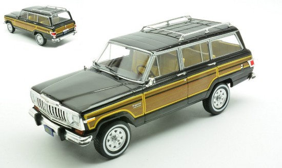 Immagine di JEEP GRAND WAGONEER 1981 BLACK/WOOD 1:24