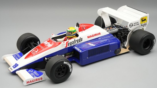 Immagine di TOLEMAN TG 184 1984 BRITISH GP AYRTON SENNA W/DRIVER 1:18