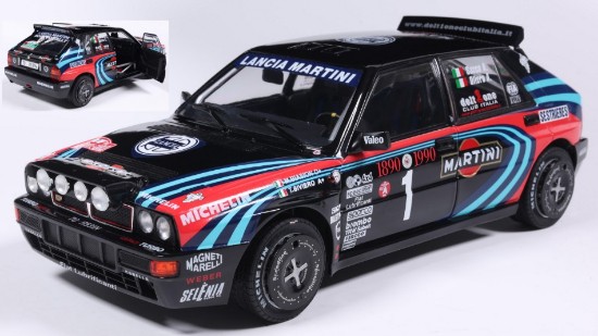Immagine di LANCIA DELTA HF INTEGRALE "TRIBUTE TO BIASON" A.SACCO-A.OLLERO 1:18