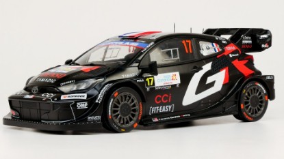 Immagine di TOYOTA GR YARIS N.17 RALLY1 ISALS CANARIS 2025 OGIER-LANDAIS 1:18

