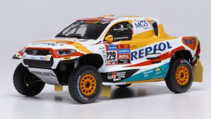 Immagine di TOYOTA GR DKR HILUX EVO T1+ N.229 RALLY DAKAR 2023 PUJOL-VALCARCEL 1:43