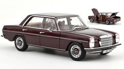 Immagine di MERCEDES 200 1968 DARK RED BROWN 1:18