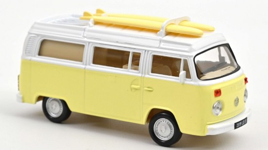 Immagine di VW COMBI T2b CAMPER VAN 1973 PASTEL YELLOW JET-CAR 1:43