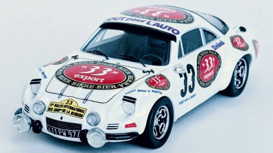 Immagine di ALPINE A110 TOUR AUTO DE LA REUNION 1981 LALLEMAND-PRADINES 1:43