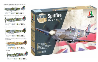 Immagine di SPITFIRE Mk.V / Mk.IX ACES KIT 1:72