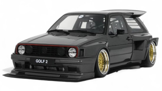 Immagine di VW GOLF II GTI BY ZHYZYL SALEEM ASCOT 2021 MET.GREY 1:18