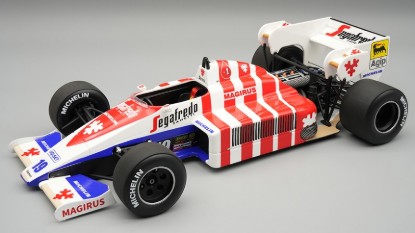 Immagine di TOLEMAN TG 184 N.19 PORTOGALLO GP 1984 AYRTON SENNA 1:18