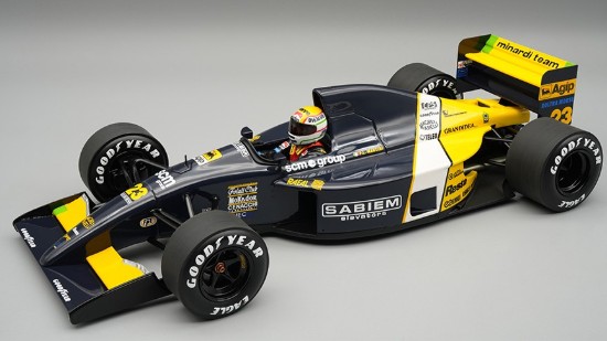 Immagine di MINARDI M191 N.23 MONACO GP 1991 P.MARTINI W/DRIVER 1:18