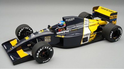 Immagine di MINARDI M191 N.24 SPA GP 1991 G.MORBIDELLI W/DRIVER 1:18