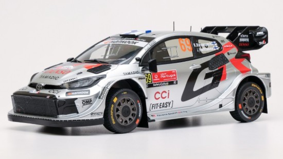 Immagine di TOYOTA GR YARIS N.69 RALLY1 PORTUGAL 2025 ROVANPERA-HALTTUNEN 1:18
