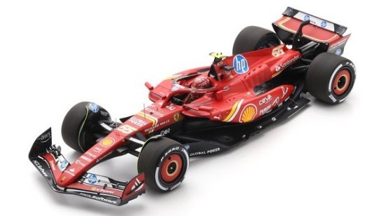 Immagine di FERRARI SF-24 N.55 WINNER MEXICO GP 2024 C.SAINZ 1:18