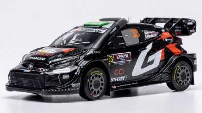 Immagine di TOYOTA GR YARIS N.33 RALLY1 SAFARI KENYA 2025 EVANS-MARTIN 1:43