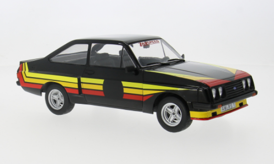 Immagine di FORD ESCORT MK II RS 2000 X-PACK 1977 BALCK/DECALS 1:18