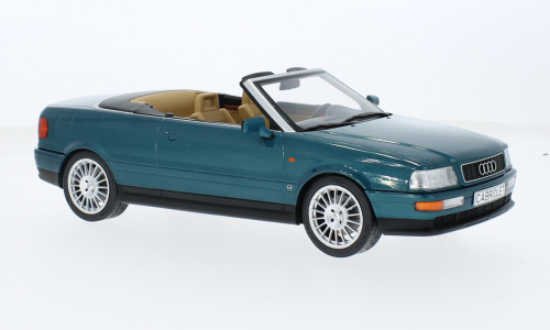 Immagine di AUDI CABRIOLET 1991 BLUE-GREEN 1:18