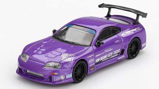 Immagine di TOYOTA SUPRA MK4 (A80) TOP
SECRET GT-300 TOP SECRET PURPLE 2014 1:64