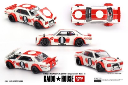 Immagine di NISSAN SKYLINE GT-R (KPGC10)
KAIDO WORKS V2 1969 1:64