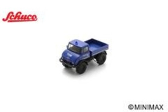 Immagine di UNIMOG U406 THW BLUE DIECAST 1:64