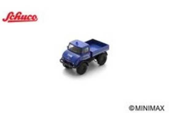 Immagine di UNIMOG U406 THW BLUE DIECAST 1:64