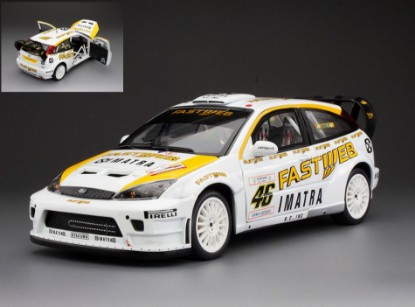 Immagine di FORD FOCUS RS N.46 RALLY MONZA 2006 V.ROSSI-C.CASSINA 1:18