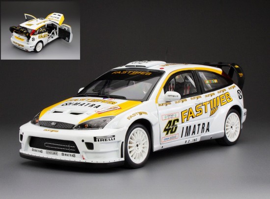 Immagine di FORD FOCUS RS N.46 RALLY MONZA 2006 V.ROSSI-C.CASSINA 1:18