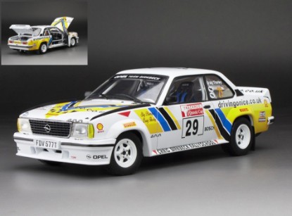 Immagine di OPEL ASCONA 400 N.29 TRACK HISTORIC CUP 2016 S.BLOMQVIST-C.THORLEY 1:18