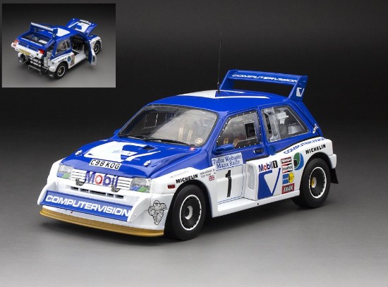 Immagine di MG METRO 6R4 N.1 WINNER MANX INTERNAT. RALLY 1986 T.POND-R.ARTHUR 1:18