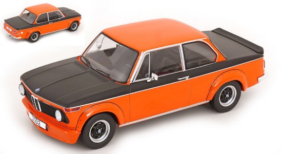 Immagine di BMW 2002 TURBO 1973 ORANGE/BLACK 1:18