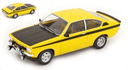 Immagine di OPEL KADETT C COUPE 1975 YELLOW 1:18