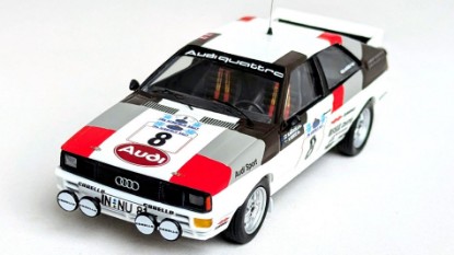 Immagine di Audi Quattro - Acropolis Rally 1981: # 8 Hannu Mikkola / Arne Hertz 1:43