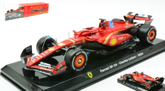 Immagine di FERRARI SF-24 N.16 2024 CHARLES LECLERC SIGNATURE 1:24
