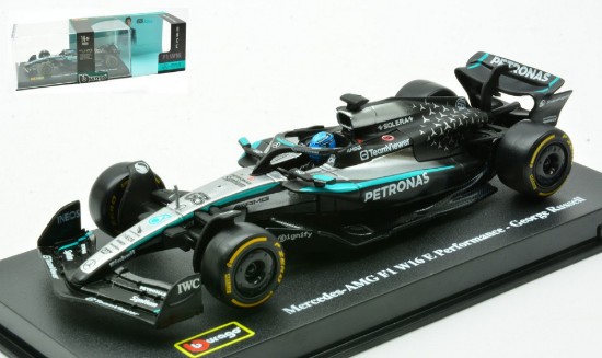 Immagine di MERCEDES AMG W16 N.63 2025 GEORGE RUSSELL SIGNATURE 1:43