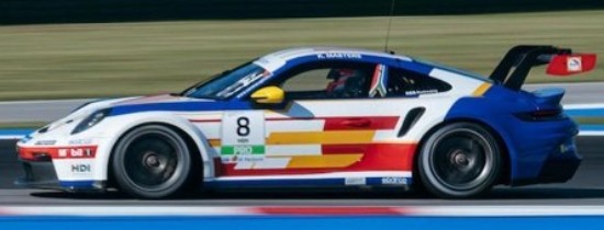 Immagine di PORSCHE 911 GT3 Cup N°8 Champion Italie 2025
Keagan Masters 1:43
