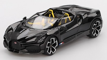 Immagine di BUGATTI W16 MISTRAL 2024 BLACK 1:64