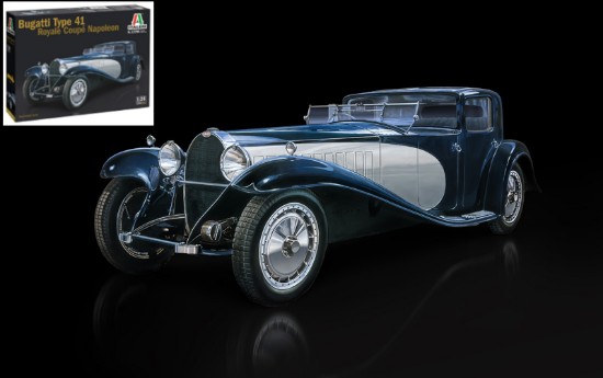 Immagine di BUGATTI COUPE' NAPOLEON KIT 1:24
